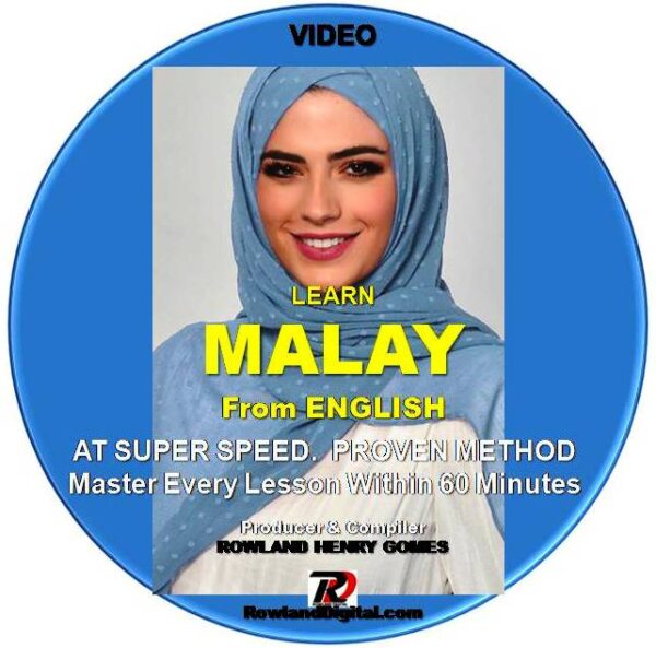 RL502 Learn MALAY from English. Lesson 2. Common Conversation.