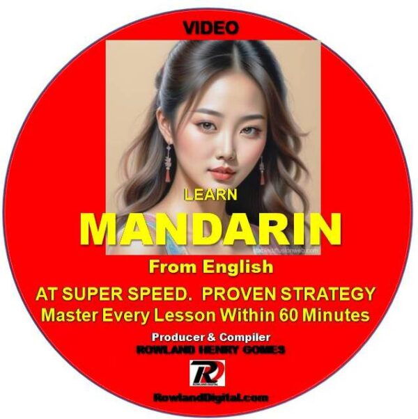 RL314 Learn MANDARIN from English. Lesson 14. Numbers 1.