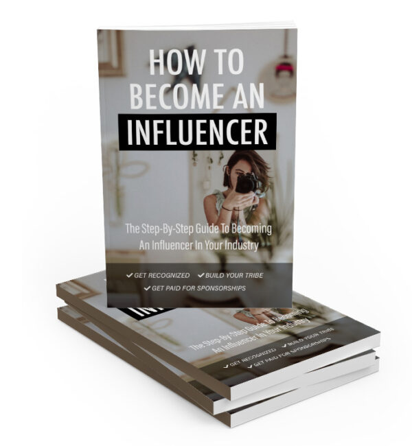 a1166  How To Become An Influencer