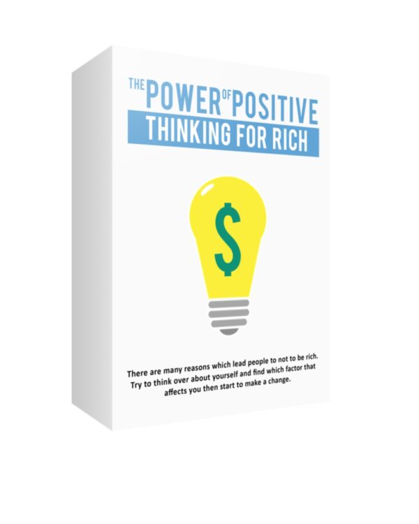 a1437  The Power of Positive Thinking For Rich