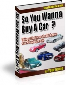 So You Wanna Buy A Car?
