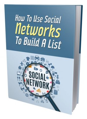 Social Networks Build List PLR