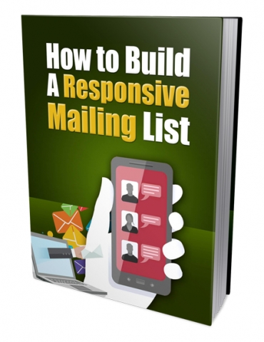 Build Responsive Mail List PLR
