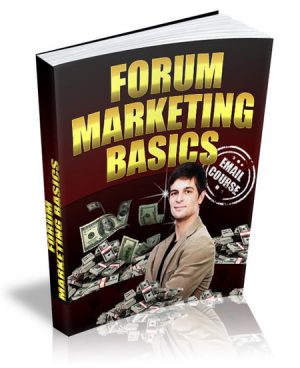 Forum Marketing Basics PLR