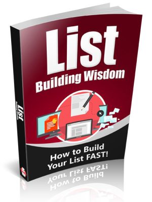 List Building Wisdom