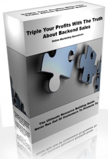 Triple Your Profits With Backend Sales