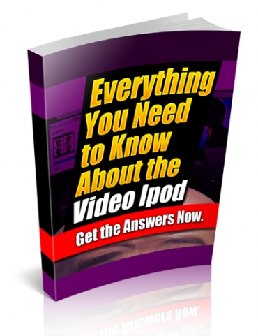 Everything About Video iPod