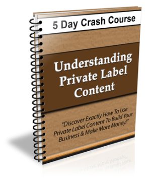 Private Label Content Crash Course