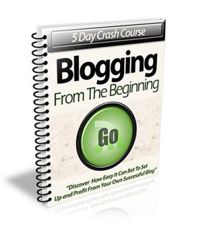 Blogging From The Beginning