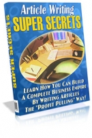 Article Writing Secrets